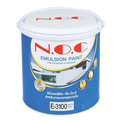 สีน้ำ NOC ถังฟ้า สำหรับภายนอกและภายใน
