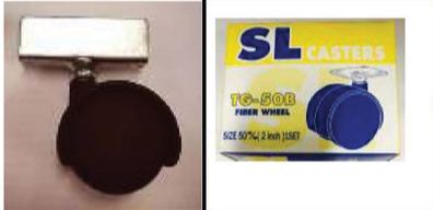 ล้อไฟเบอร์ชุด SL แบบรางยู U