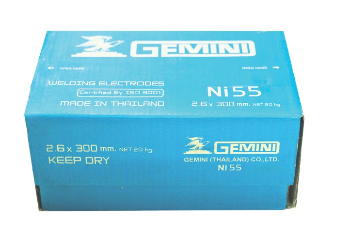 ลวดเชื่อมเหล็กหล่อ Gemini Ni55