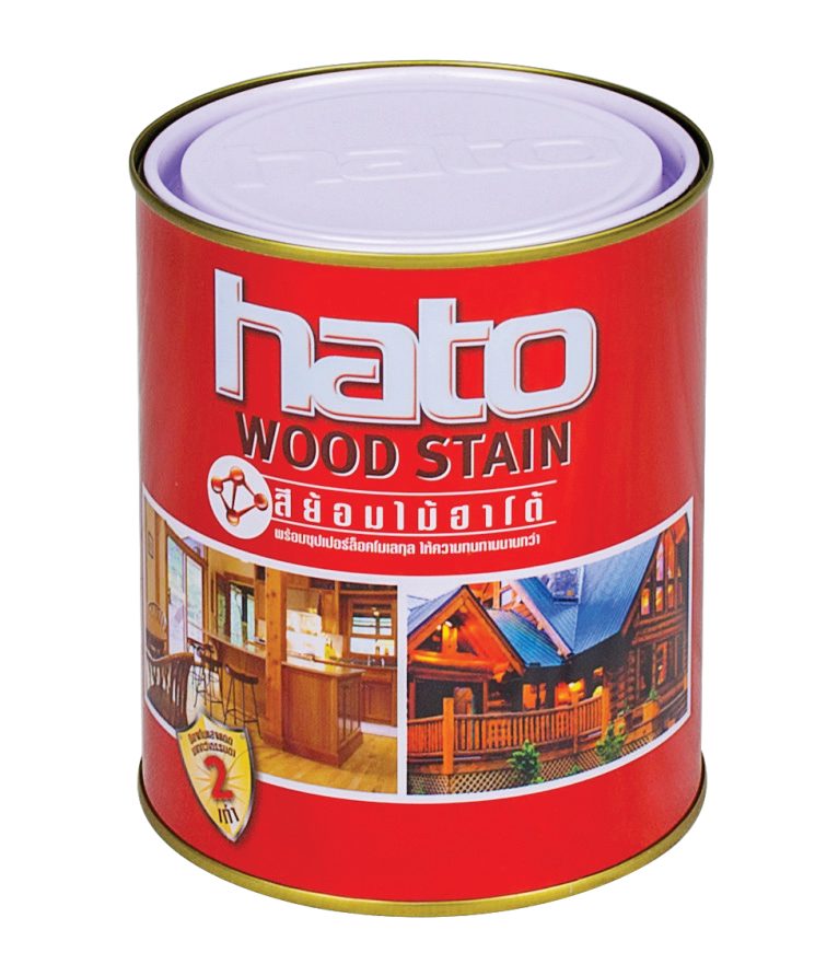 สีย้อมไม้ HATO ชนิดเงา
