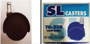 ล้อไฟเบอร์ชุด SL แบบแหวนสปริง 11 มิล