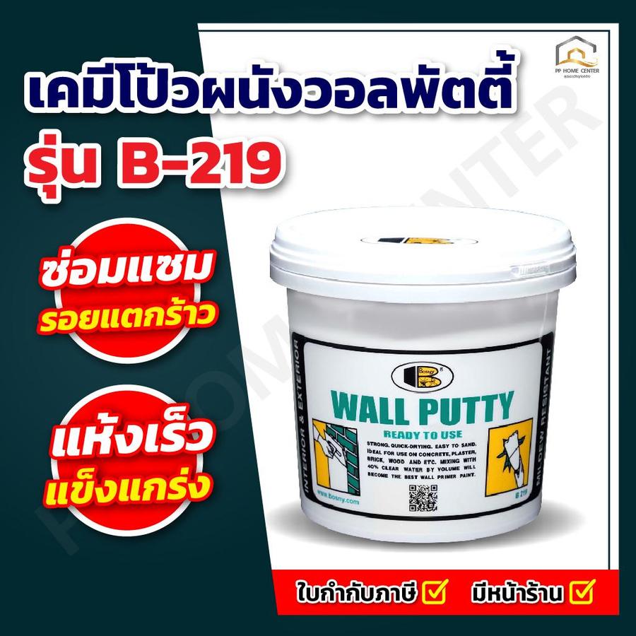 เคมีโป๊ว Bosny B219